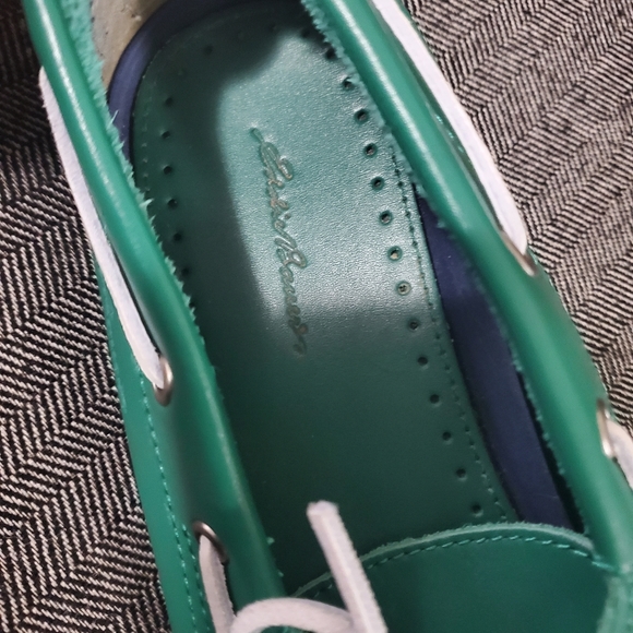 Green Eddie Bauer Boat Shoes - Picture 4 of 4